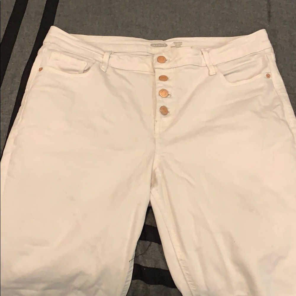 White jeans